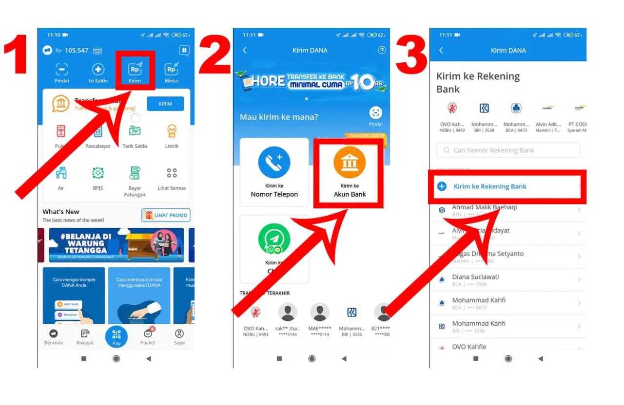 4 Cara Mengirim OVO ke DANA Terbaru